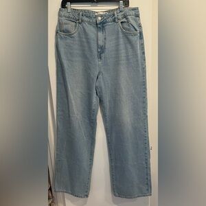 90s Refuge denim jeans wide leg medium light wash skater cotton baggy street 12